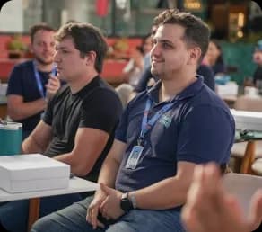 The QAVI team at a meeting